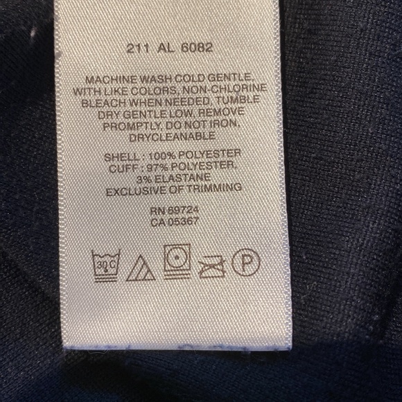 Columbia fleece mock neck quarter zip pullover sweater in black size XL - Picture 10 of 11